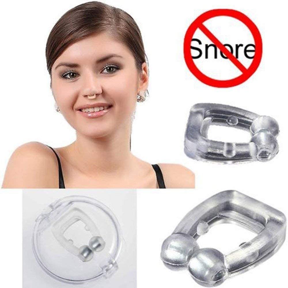 Oheal Snore Stopper Silicone Nose Device, Magnetic Nose Clip, Snoring Solution, Professional & Comfortable Anti-Snoring Devices for Women and Men - Image 4