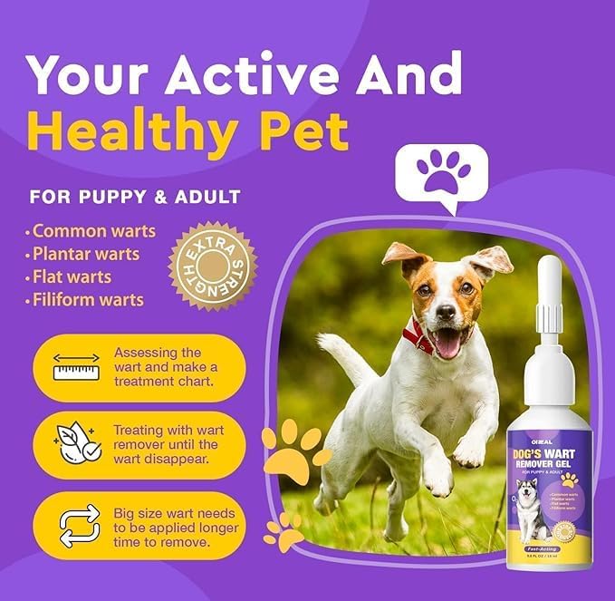 Dog Wart Remover, Dog SkinTag Removal, Painless, Safe, and Effective Warts & Skin Tags Remover for Dogs - Image 3